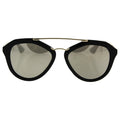 Prada SPR 12Q 1AB-1C0 - Gold Black-Light Brown by Prada for Women - 54-18-135 mm Sunglasses