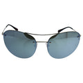 Prada SPS 51R 1BC-5K2 - Silver-Green Silver by Prada for Women - 59-18-135 mm Sunglasses