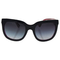 Dolce and Gabbana DG 4197 2871-8G - Black-Pois Black-Red-Grey Gradient by Dolce and Gabbana for Women - 53-21-140 mm Sunglasses