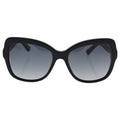 Dolce and Gabbana DG 4244 501-T3 - Black-Grey Gradient Polarized by Dolce and Gabbana for Women - 57-17-140 mm Sunglasses