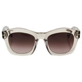 Tom Ford Tom Ford TF431 74S Greta - Transparent Pink/Burgundy by Tom Ford for Women - 50-21-140 mm Sunglasses