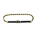 Chanel Chain Belt Black Gdhardware Aaa436 Coco Mark 70 28