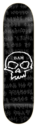 Zero Bam Strigoi Skull Skateboard Deck -  8.25″