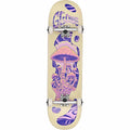 Globe G1 Mind Expansion Skateboard Complete Off White Purple 8.5"