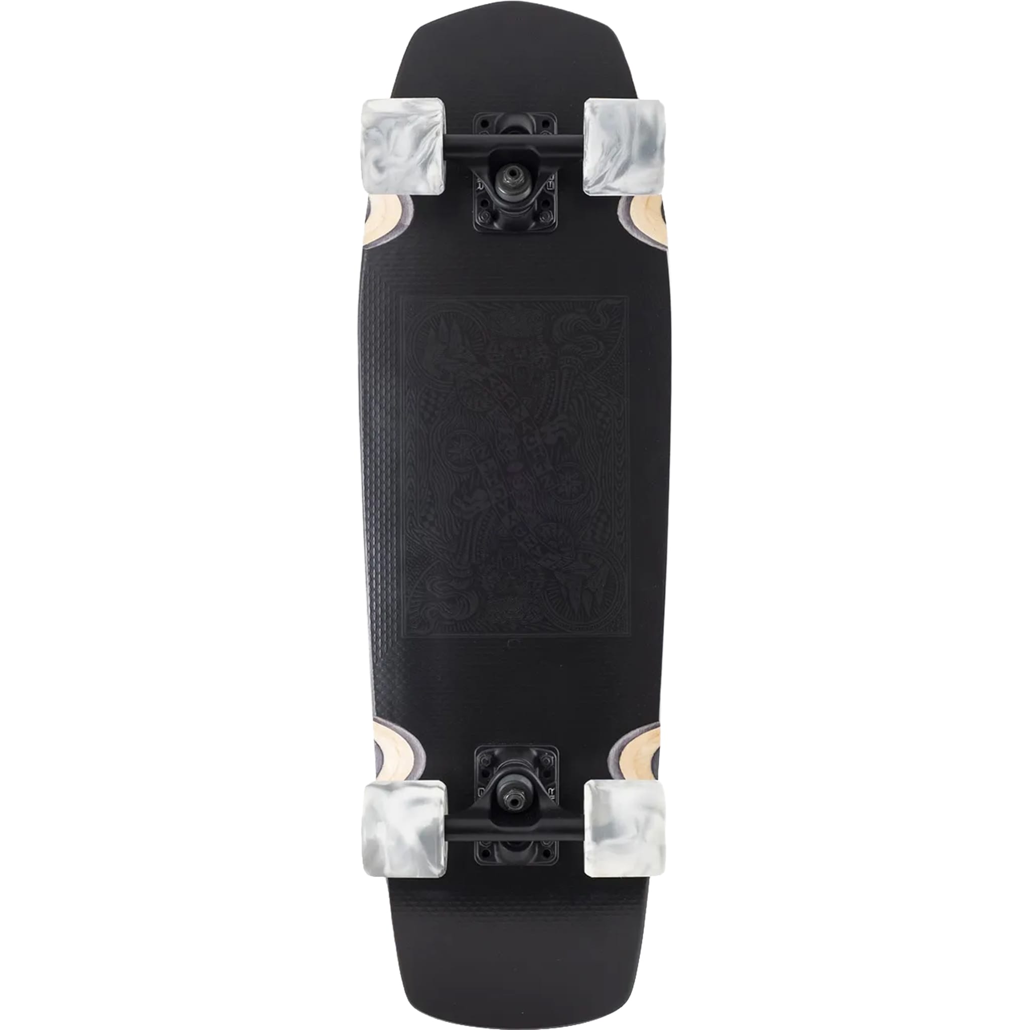 Landyachtz Dinghy Coffin Stealth Card 28.5" Cruiser Complete